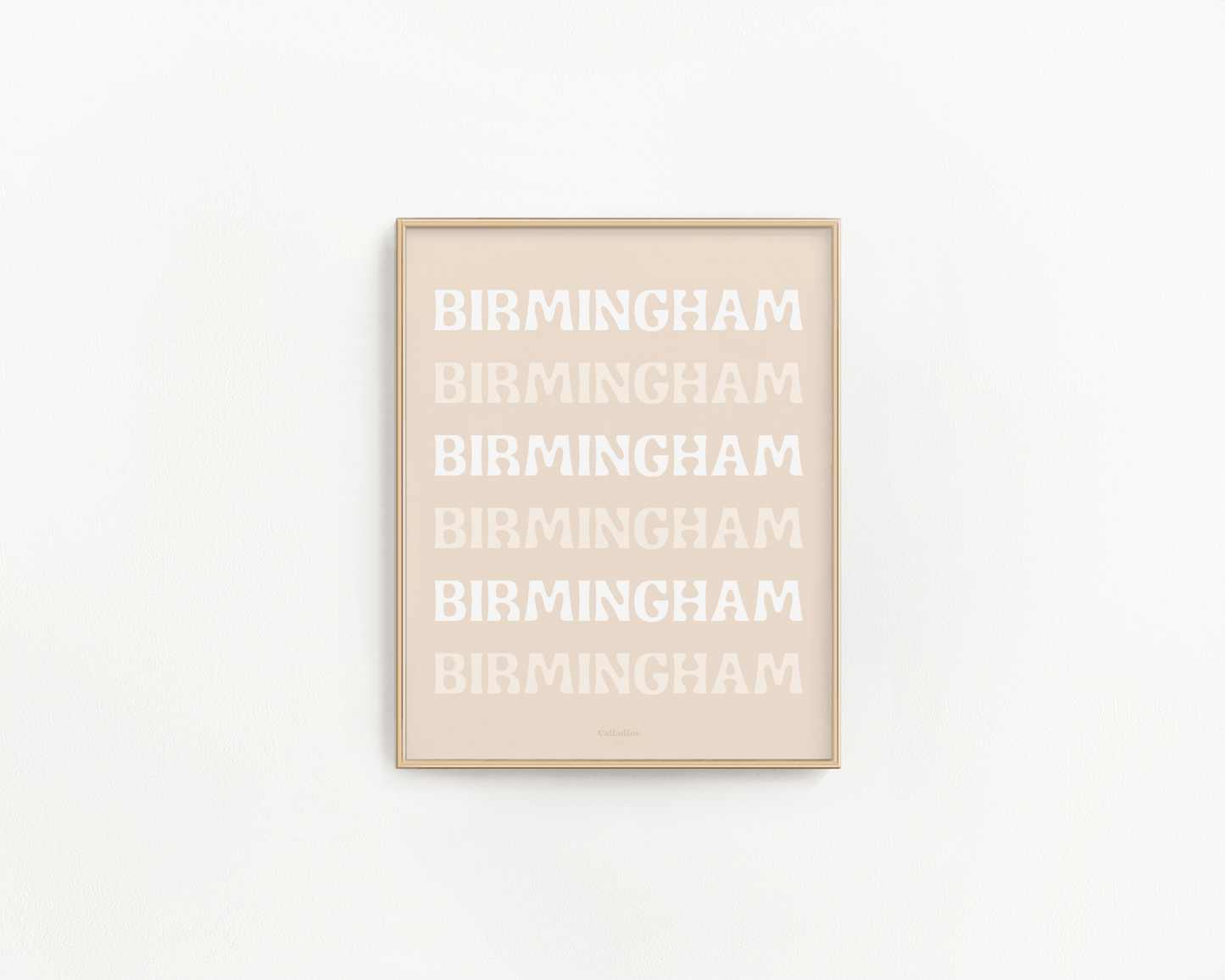 Birmingham City Art Print - Calladine Creative Co