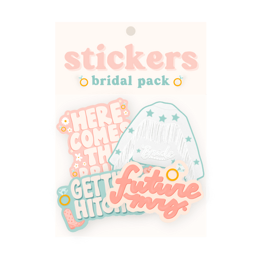 Bridal Sticker Pack - Calladine Creative Co