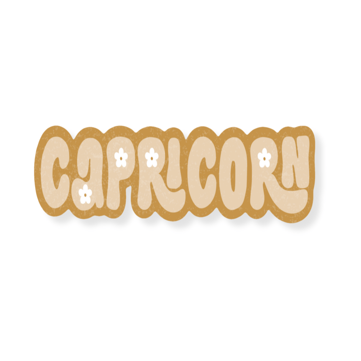 Capricorn Zodiac Sticker - Calladine Creative Co