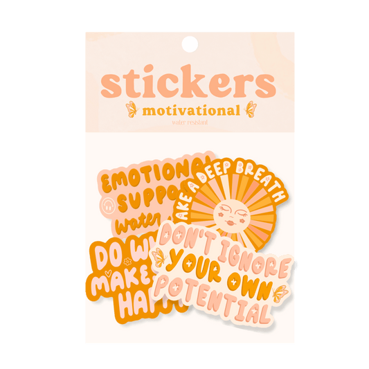 Motivation Sticker Pack - Calladine Creative Co