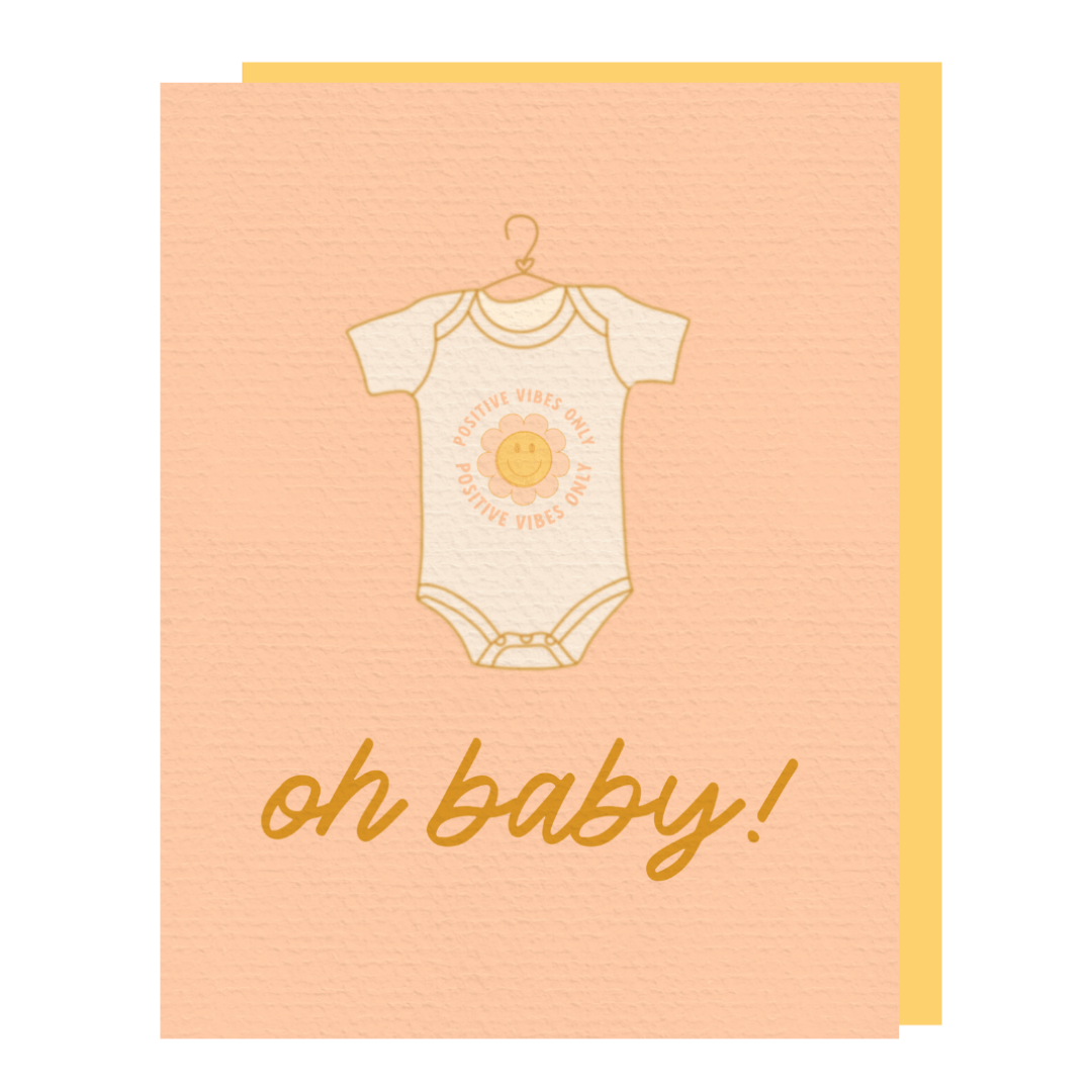 Oh Baby Greeting Card - Calladine Creative Co