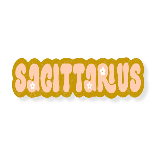 Sagittarius Zodiac Sticker - Calladine Creative Co