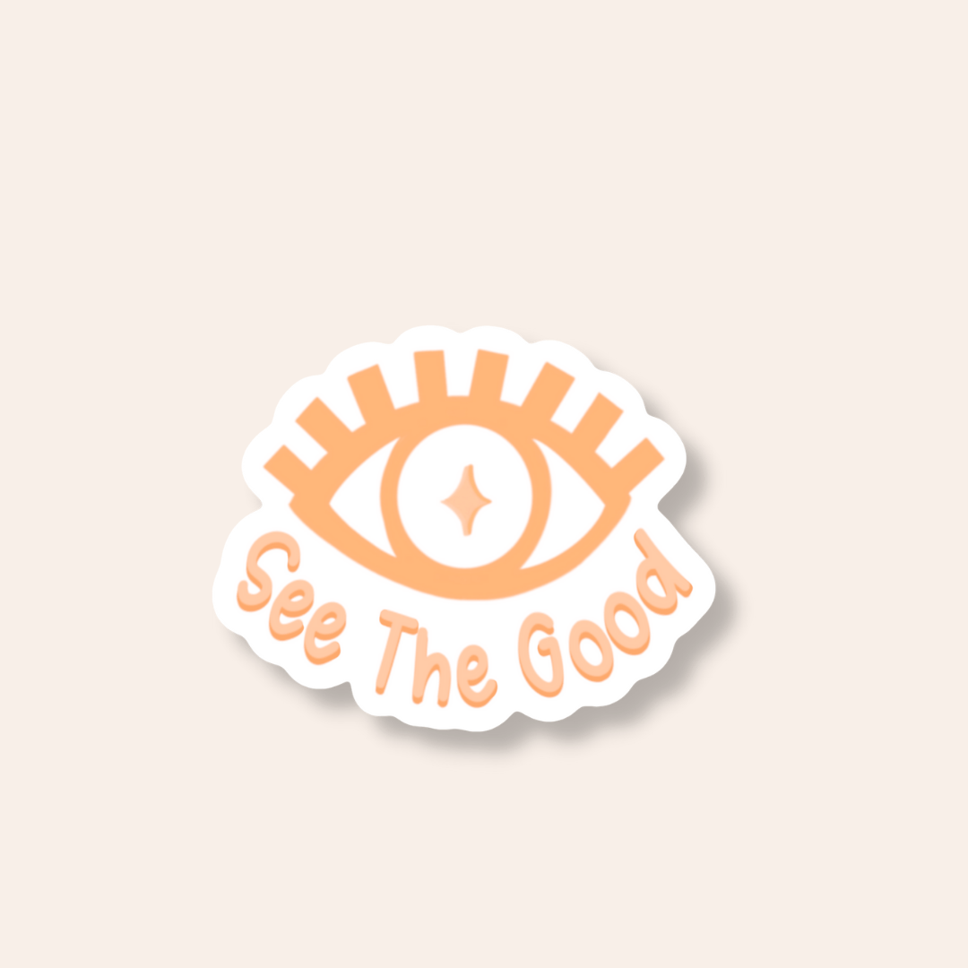 See The Good Evil Eye Sticker - Calladine Creative Co