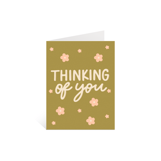 Thinking Of You Sympathy Greeting Card - Calladine Creative Co