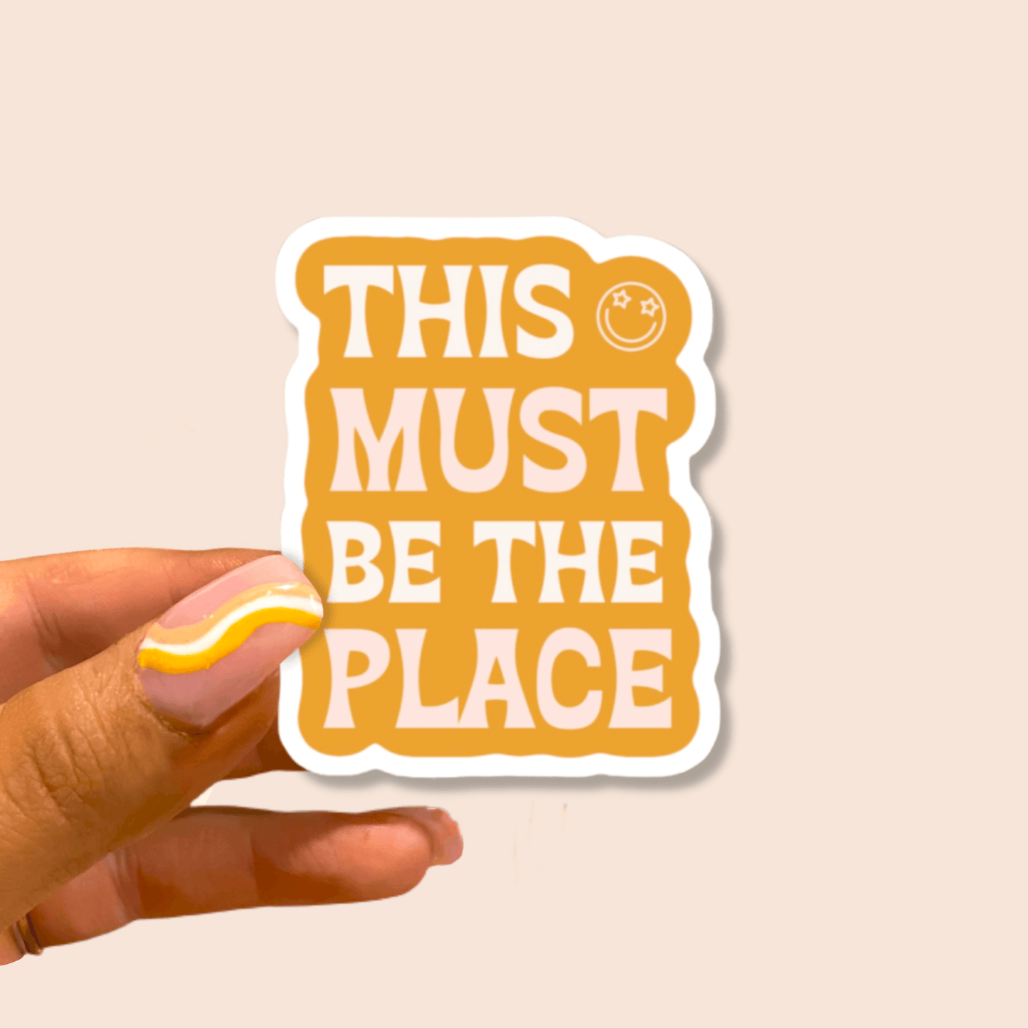 This Must Be The Place Sticker - Calladine Creative Co