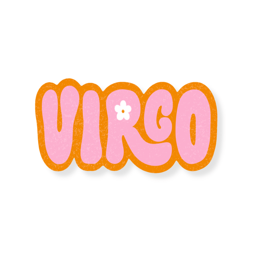 Virgo Zodiac Sticker - Calladine Creative Co